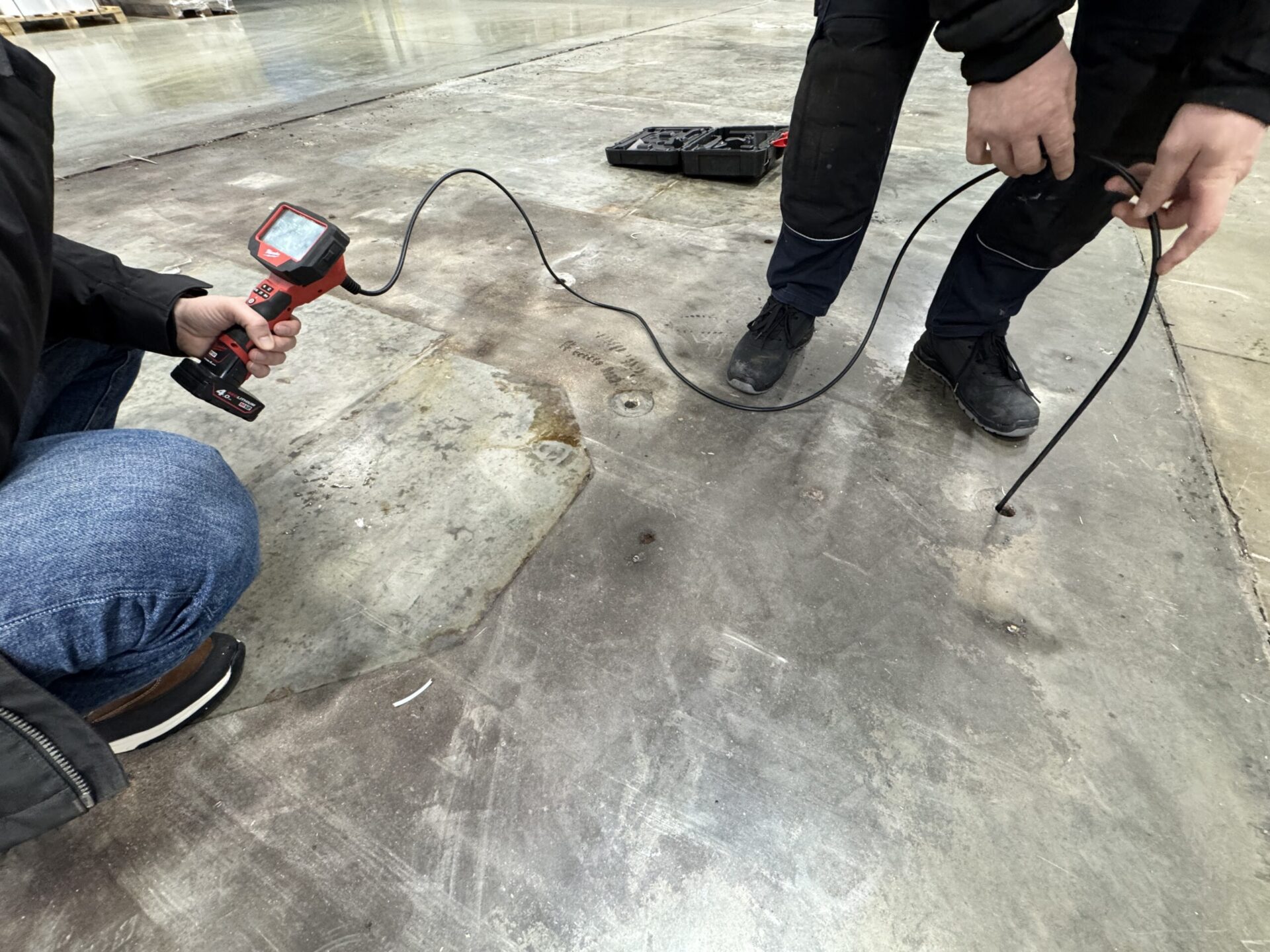 Investigating industrial floor settlement to determine the underlying subsoil problem